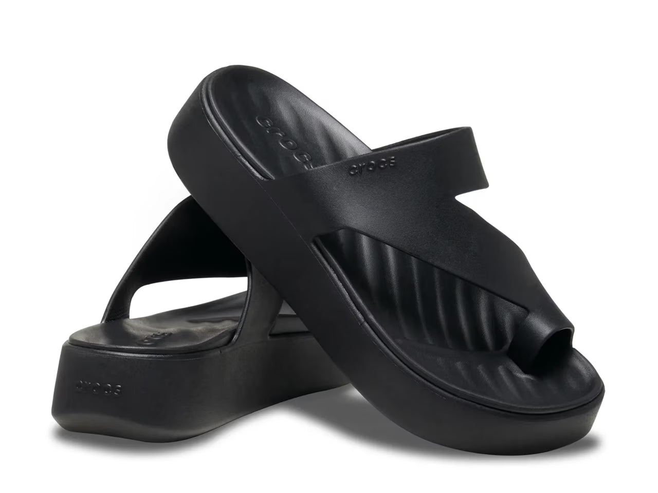 Getaway Platform Toe Loop - Crocs